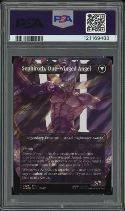 💎Sephiroth Borderless Surge Foil - MTG - Final Fantasy #0527 GEM MINT PSA 10💎 - Image 2