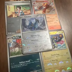 Pokemon Card Black Bolt White Flare Poke ball Reverse Holo 5 card lot - Image 1