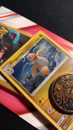 Team Up Sun And Moon Blister - (2) 3 Card Mini Booster Pack Coin - Pokemon 2019 - Image 3