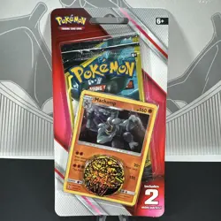 Team Up Sun And Moon Blister - (2) 3 Card Mini Booster Pack Coin - Pokemon 2019 - Image 1