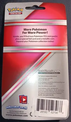 Team Up Sun And Moon Blister - (2) 3 Card Mini Booster Pack Coin - Pokemon 2019 - Image 2