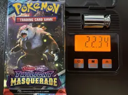Pokemon Twilight Masquerade Booster Pack Sealed 22.34g 3.70mm - Image 1