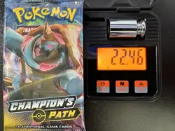 Pokemon Champions Path Booster Pack Sealed 22.46g 3.65mm - Image 1
