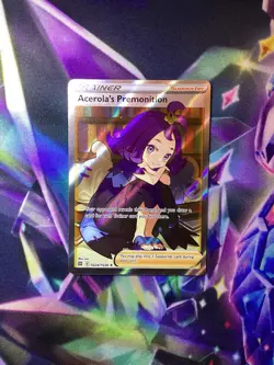 Acerola's Premonition TG24-Ultra Rare - Pokemon 2022 Brilliant Stars PACK FRESH - Image 3