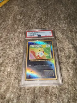 1999 POKEMON JAPANESE PROMO SOUTHERN ISLANDS-R.I. TOGEPI-HOLO PSA 8 - Image 1