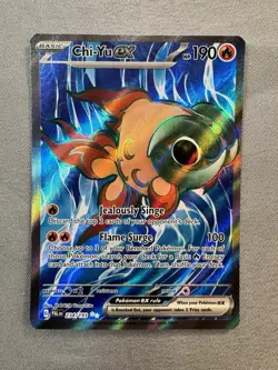 Chi-Yu ex 234/193 Pokemon Paldea Evolved Full Art Ultra Rare MINT - Image 2