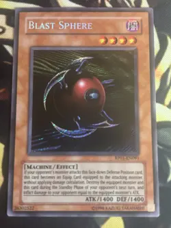 Yugioh: Blast Sphere - RP01-EN091 - Original Print - Secret Rare - LP - Image 1