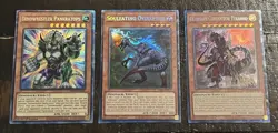 Yugioh Collectors Rare Lot Dinowrestler Pankratops Souleating Oviraptor Tyranno - Image 1