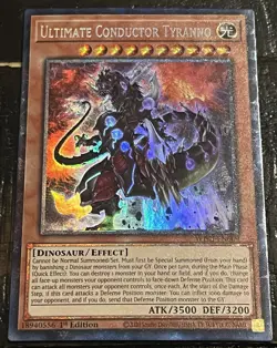 Yugioh Collectors Rare Lot Dinowrestler Pankratops Souleating Oviraptor Tyranno - Image 4