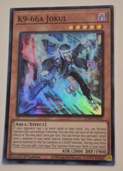 Yugioh! - K9-66a Jokul - JUSH-EN032 - Super Rare - 1'st Ed. - NM/M - Image 1