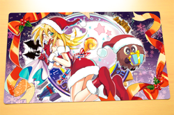 No.384 Yugioh TCG Playmat Dark Magician Girl Kuriboh Custom YGO Card Game Mat - Image 3