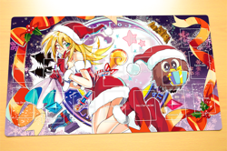 No.384 Yugioh TCG Playmat Dark Magician Girl Kuriboh Custom YGO Card Game Mat - Image 4