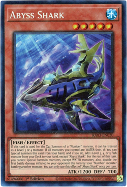 Yugioh! Abyss Shark - RA03-EN030 - Prismatic Ultimate Rare (PUR) - NM/M - Image 1
