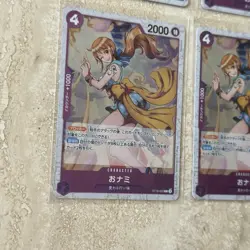 O-Nami C Set of 4 ST18-002 PRB-02 [Foil] THE BEST One Piece Japanese Card - Image 3