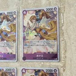 O-Nami C Set of 4 ST18-002 PRB-02 [Foil] THE BEST One Piece Japanese Card - Image 5