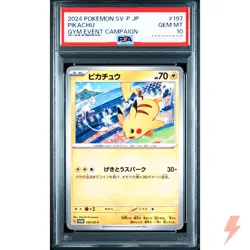 PSA 10 Pikachu Gym Promo Set of 2 - Pokemon Card Japanese - Image 3