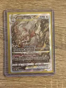 Pokemon TCG Crown Zenith: Hisuian Zoroark VSTAR Holo Ultra Rare Card GG56/GG70 - Image 1