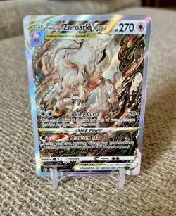 Pokemon TCG Crown Zenith: Hisuian Zoroark VSTAR Holo Ultra Rare Card GG56/GG70 - Image 1