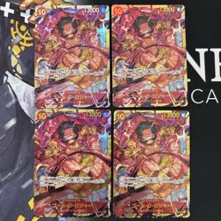 Goal D Roger Secret 4-Piece Set One Piece Card Game - Image 1