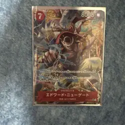 One Piece Card Game Edward Newgate Parallel - Image 1