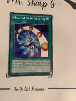 MAGICAL STAR ILLUSION - NECH-EN058 ENGLISH Yu-Gi-Oh! CARD COMMON KONAMI GAME - Image 10
