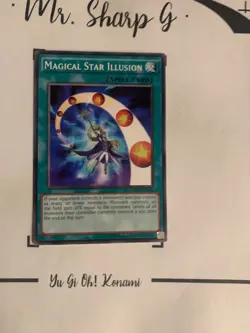 MAGICAL STAR ILLUSION - NECH-EN058 ENGLISH Yu-Gi-Oh! CARD COMMON KONAMI GAME - Image 9