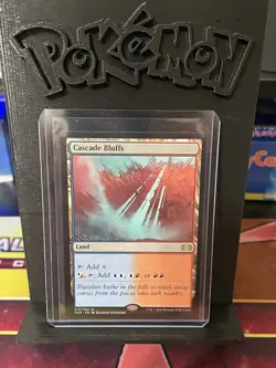 MTG Cascade Bluffs 313/332 Rare Land Double Masters NM - Image 1