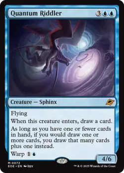MTG Quantum Riddler Edge of Eternities - Image 1