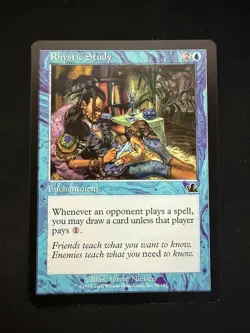 Magic The Gathering: Prophecy Rhystic Study MTG Prophecy - Image 1