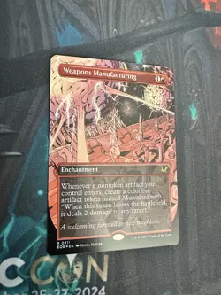 Weapons Manufacturing (Borderless) 0311 Edge of Eternities Foil MTG - Image 1