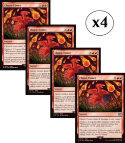 4x - Choco-Comet - x4 - Final Fantasy - UC NM MTG - Image 1