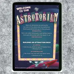 Storybook Ride 229 NM NF Rare MTG Unfinity 2022 Attraction Card 3-4-6 Acorn Lega - Image 2