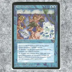 Coral Reef 51 LP NF Common MTG Homelands 1995 French Vintage Commander Legal Mag - Image 1