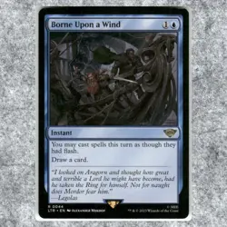 Borne Upon a Wind 054 NM NF Rare MTG LOTR Tales of Middle-earth 2023 Commander L - Image 1