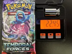 Pokemon Temporal Forces Booster Pack Sealed 22.45g 3.67mm - Image 1