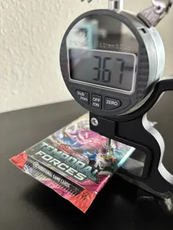 Pokemon Temporal Forces Booster Pack Sealed 22.45g 3.67mm - Image 3
