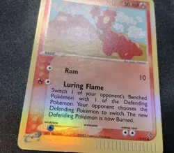 Slugma 72/97 Reverse Holo EX Dragon Pokemon Card MP - Image 2