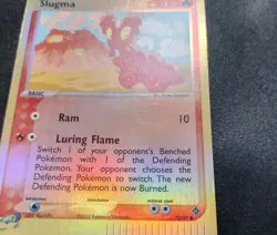 Slugma 72/97 Reverse Holo EX Dragon Pokemon Card MP - Image 3