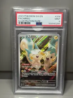 Pokemon TCG Pachirisu 208/198 Sv01: Scarlet & Violet PSA 9 - Image 1