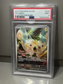 Pokemon TCG Pachirisu 208/198 Sv01: Scarlet & Violet PSA 9 - Image 2