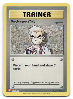 Professor Oak NM CLC 023/034 Trading Card Game Classic Pokemon TCG Holo - Image 1