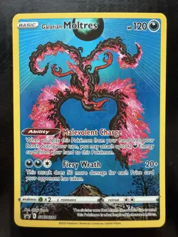 Pokemon Galarian Moltres SWSH284 Sword & Shield Black Star Promo (NM) - Image 1