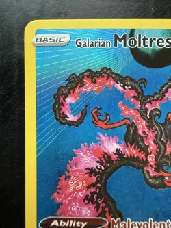Pokemon Galarian Moltres SWSH284 Sword & Shield Black Star Promo (NM) - Image 2