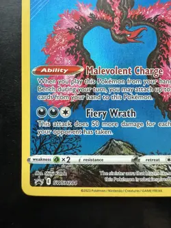 Pokemon Galarian Moltres SWSH284 Sword & Shield Black Star Promo (NM) - Image 4