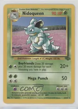 Nidoqueen Pokemon Jungle #23 1999 e9b - Image 1