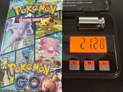 Pokemon GO Booster Pack Sealed 21.28g 3.64mm - Image 1