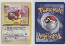 Eevee 1st Ed. Pokemon Jungle #51 1999 e9b - Image 3