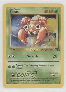 Paras Pokemon Jungle #59 1999 e9b - Image 1