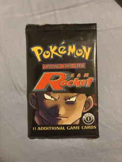 Pokemon Team Rocket First Edition SEALED PACK - Image 1
