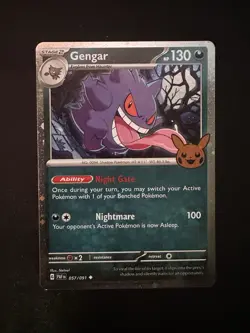 Pokemon - Gengar 57/91 Trick Or Trade 2024 Cosmos Holo Uncommon NM - Image 1